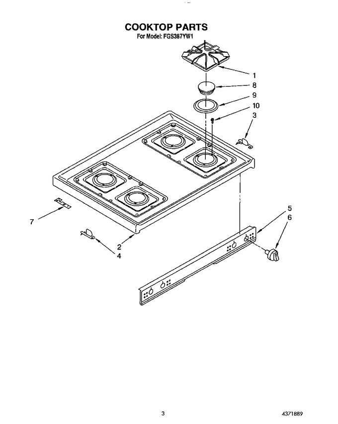 Diagram for FGS387YW1