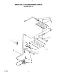 Diagram for 04 - Broiler And Oven Burner