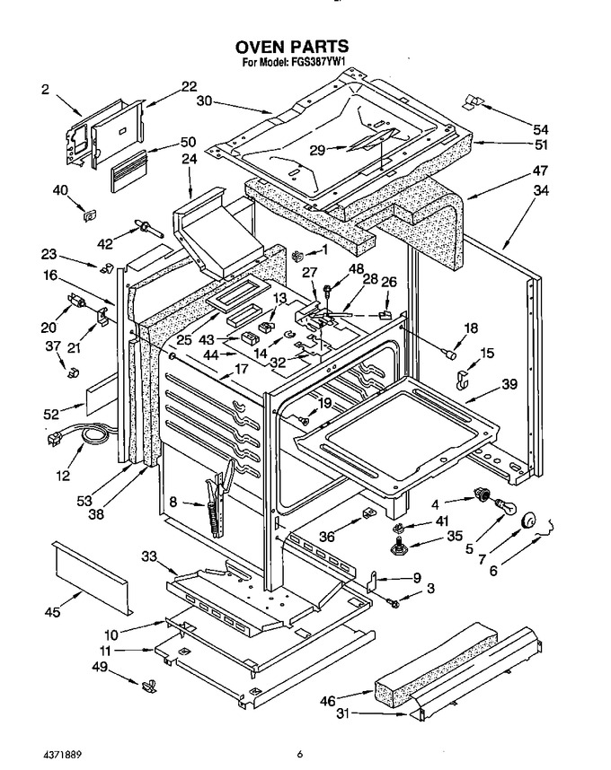 Diagram for FGS387YW1