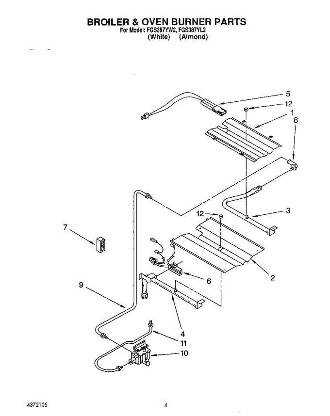 Diagram for FGS387YW2