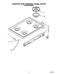 Diagram for 03 - Cooktop And Control