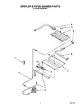 Diagram for 05 - Broiler And Oven Burner