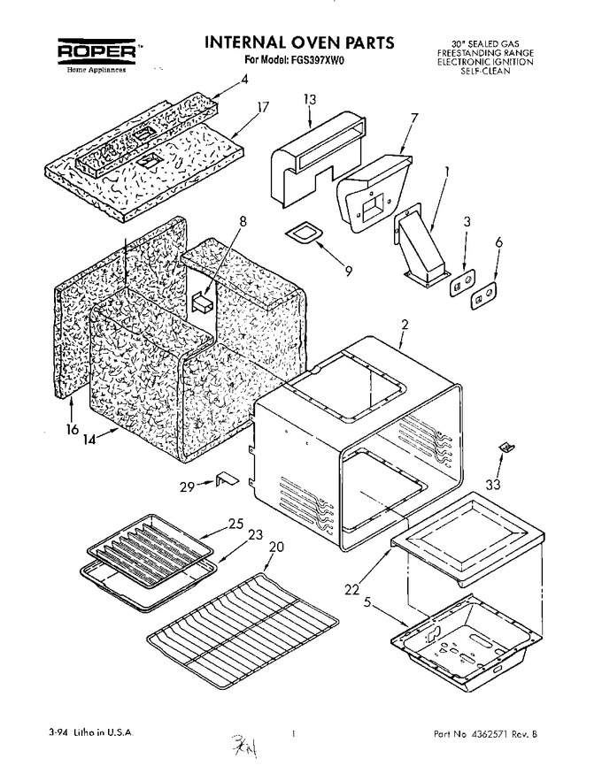 Diagram for FGS397XW0