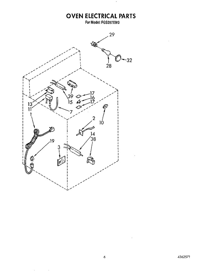 Diagram for FGS397XW0