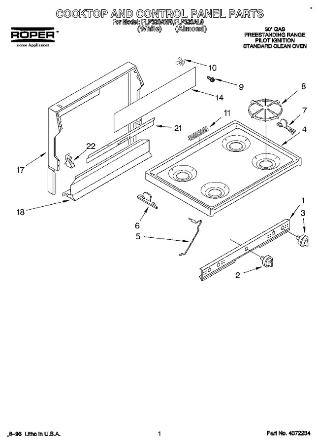 Diagram for FLP320AL0