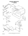 Diagram for 02 - Freezer Liner Parts