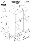 Diagram for 01 - Cabinet Parts