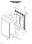 Diagram for 03 - Bottom Door Parts