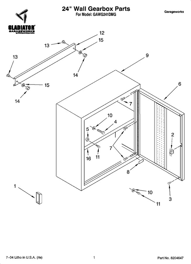 Diagram for GAWG241DMG