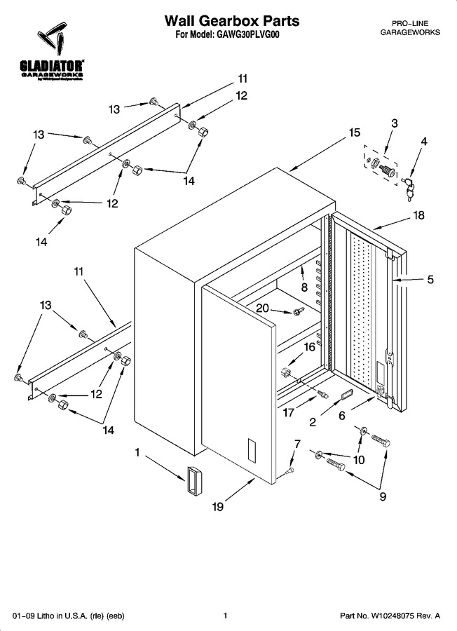 Diagram for GAWG30PLVG00