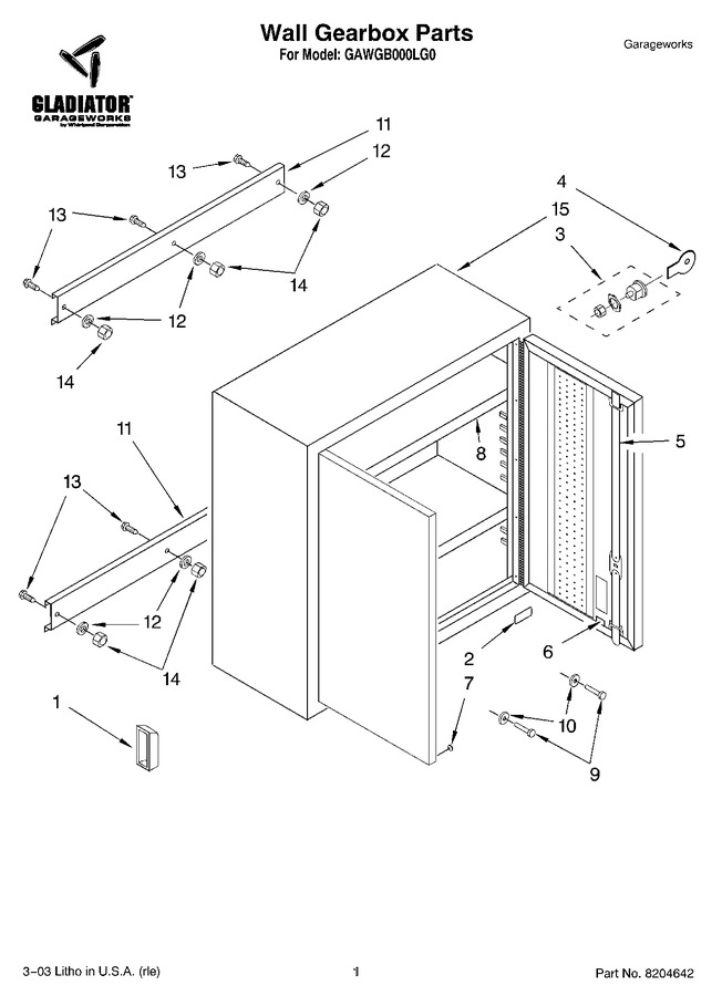 Diagram for GAWGB000LG0