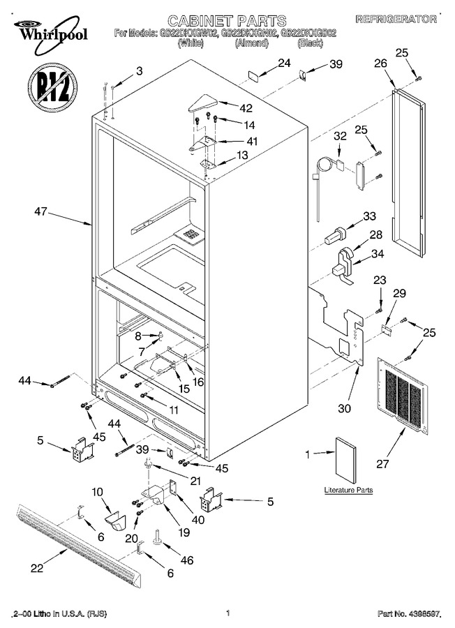 Diagram for GB22DKXGW02