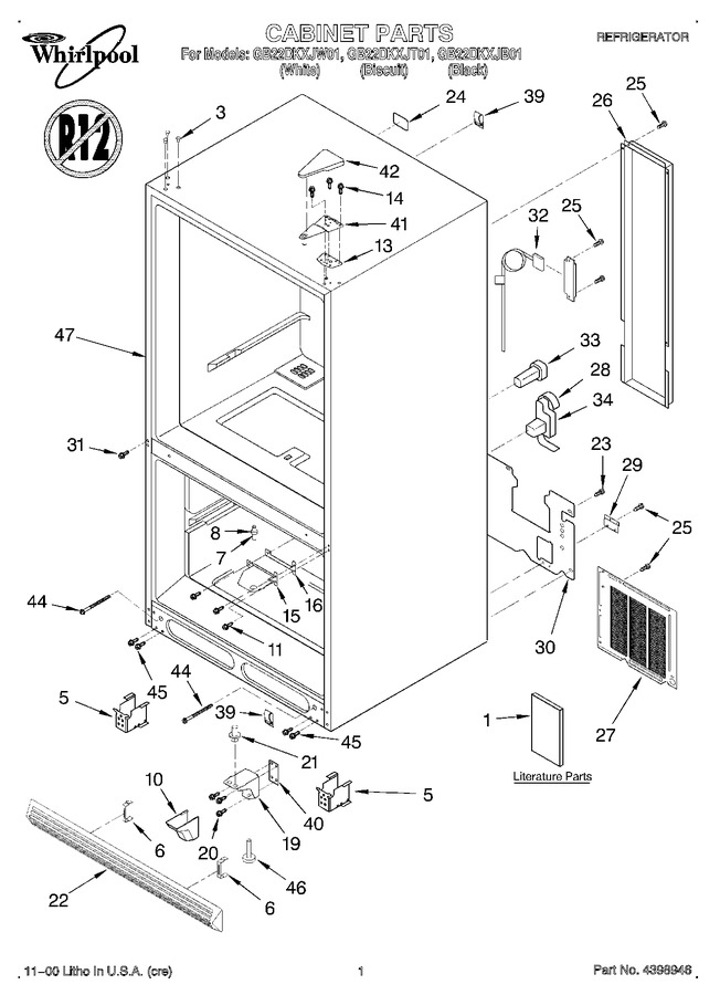 Diagram for GB22DKXJW01