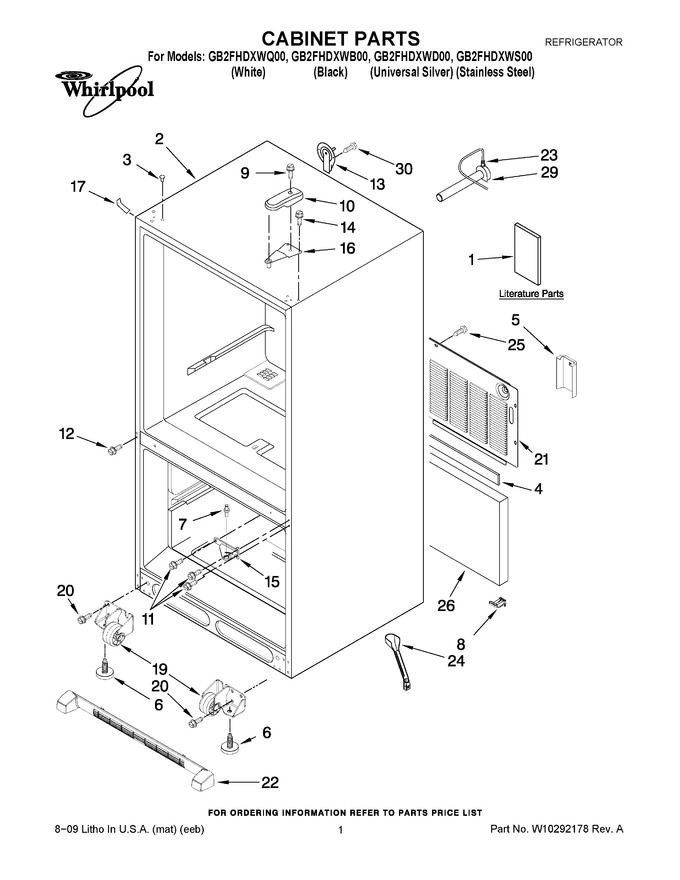 Diagram for GB2FHDXWB00