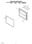 Diagram for 03 - Freezer Door Parts