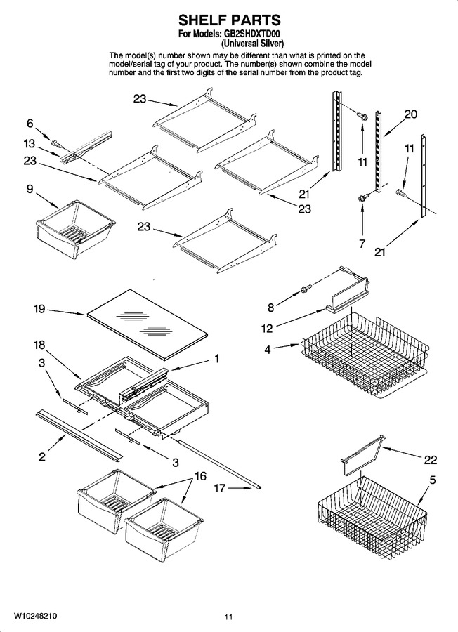 Diagram for GB2SHDXTD00