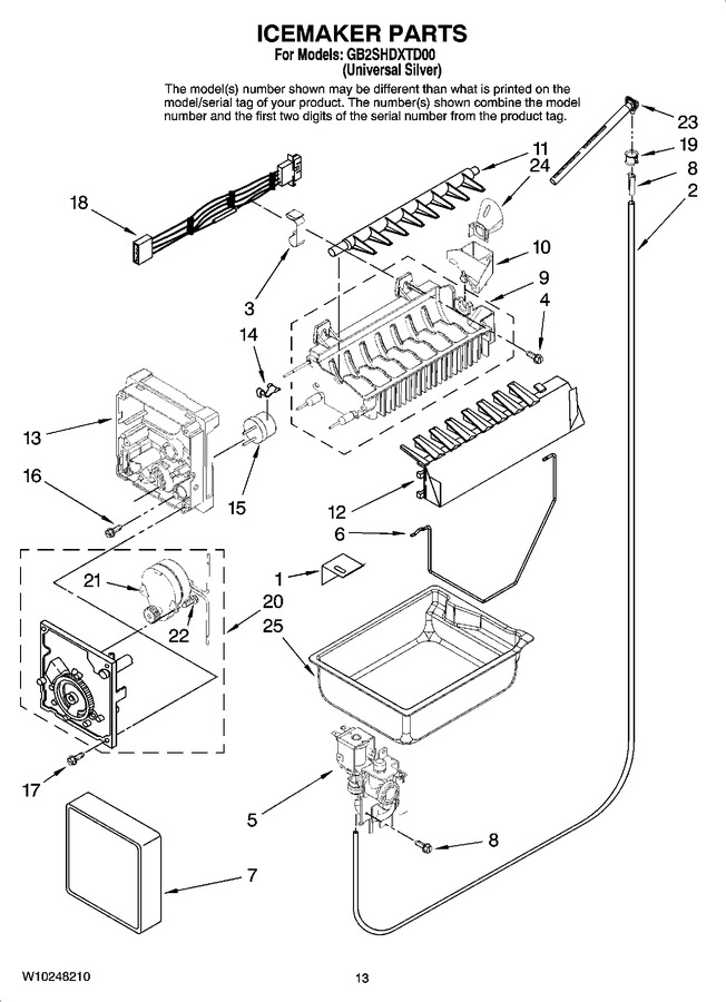 Diagram for GB2SHDXTD00