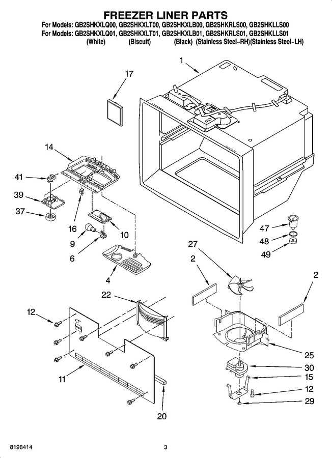 Diagram for GB2SHKXLQ00