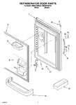 Diagram for 05 - Refrigerator Door Parts