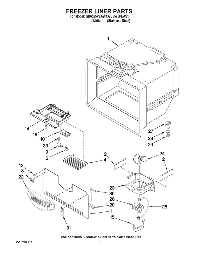 Diagram for GB6525PEAW1