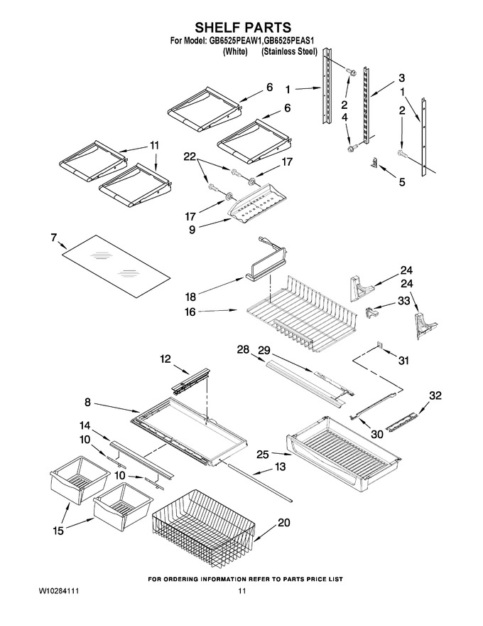 Diagram for GB6525PEAW1