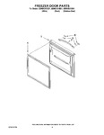 Diagram for 05 - Freezer Door Parts