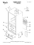 Diagram for 01 - Cabinet Parts