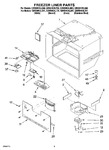 Diagram for 02 - Freezer Liner Parts