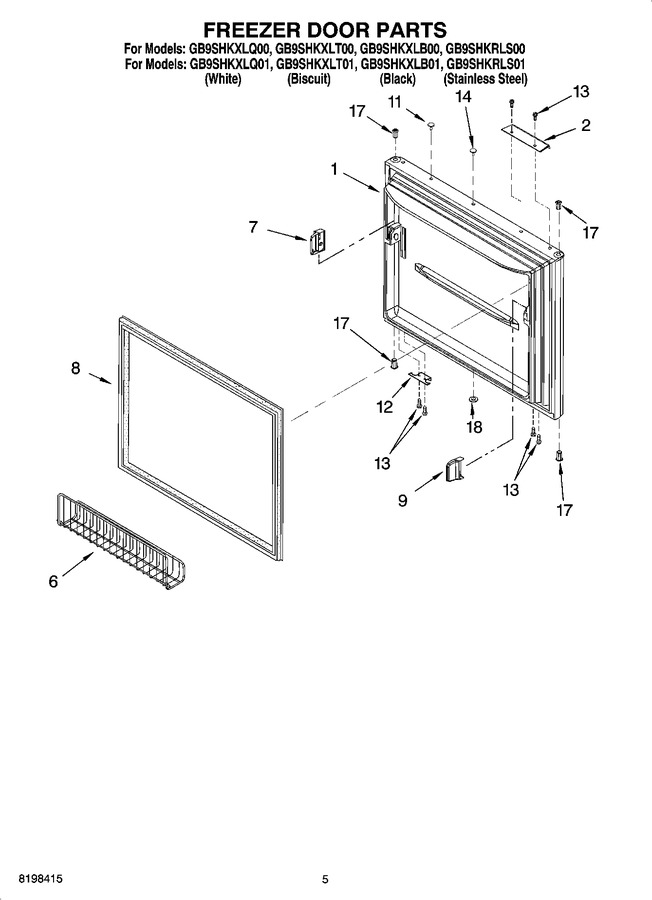 Diagram for GB9SHKXLB01