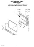 Diagram for 05 - Freezer Door Parts