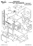 Diagram for 01 - Oven Parts