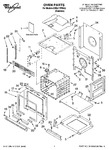 Diagram for 01 - Oven Parts