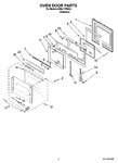 Diagram for 03 - Oven Door Parts