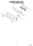 Diagram for 06 - Control Panel Parts