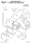 Diagram for 01 - Lower Oven, Literature