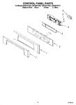 Diagram for 06 - Control Panel Parts