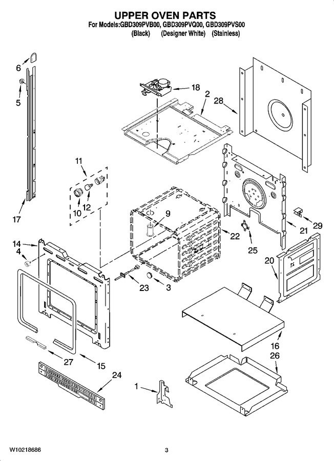 Diagram for GBD309PVQ00