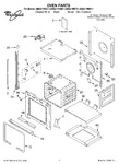 Diagram for 01 - Oven Parts