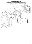 Diagram for 03 - Oven Door Parts