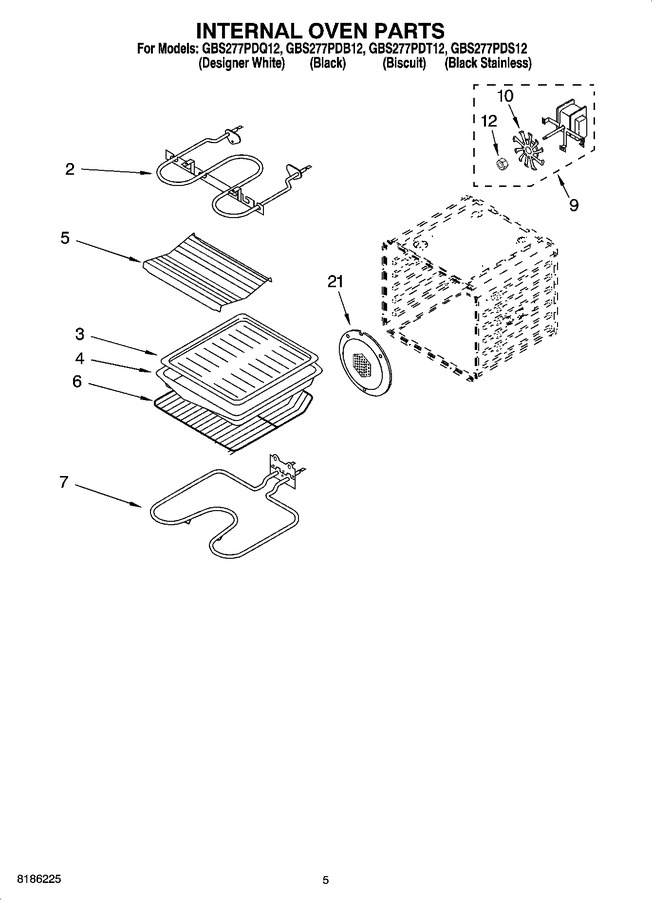 Diagram for GBS277PDT12