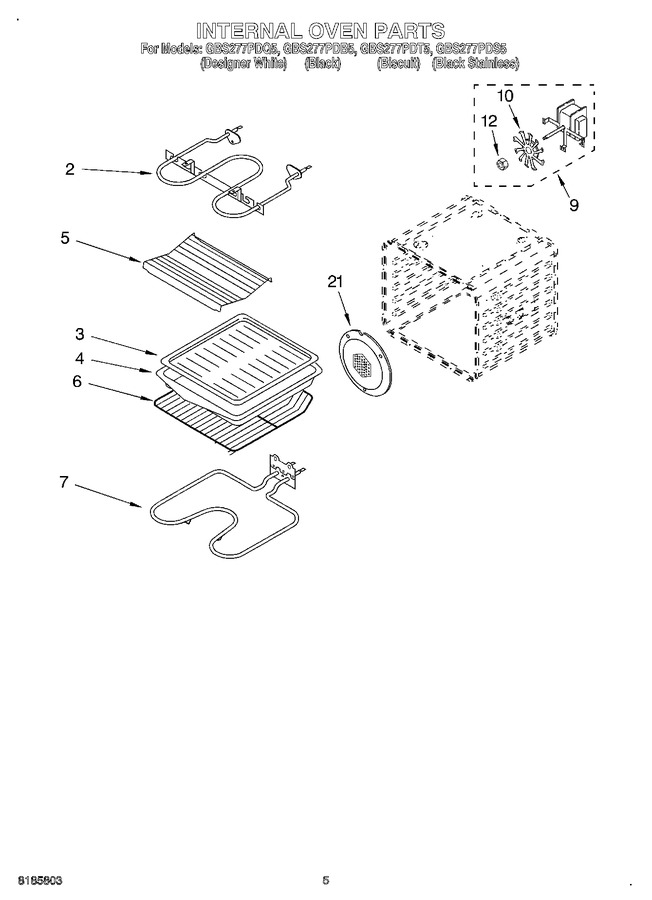 Diagram for GBS277PDS5