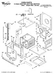 Diagram for 01 - Oven Parts