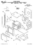 Diagram for 01 - Oven Parts