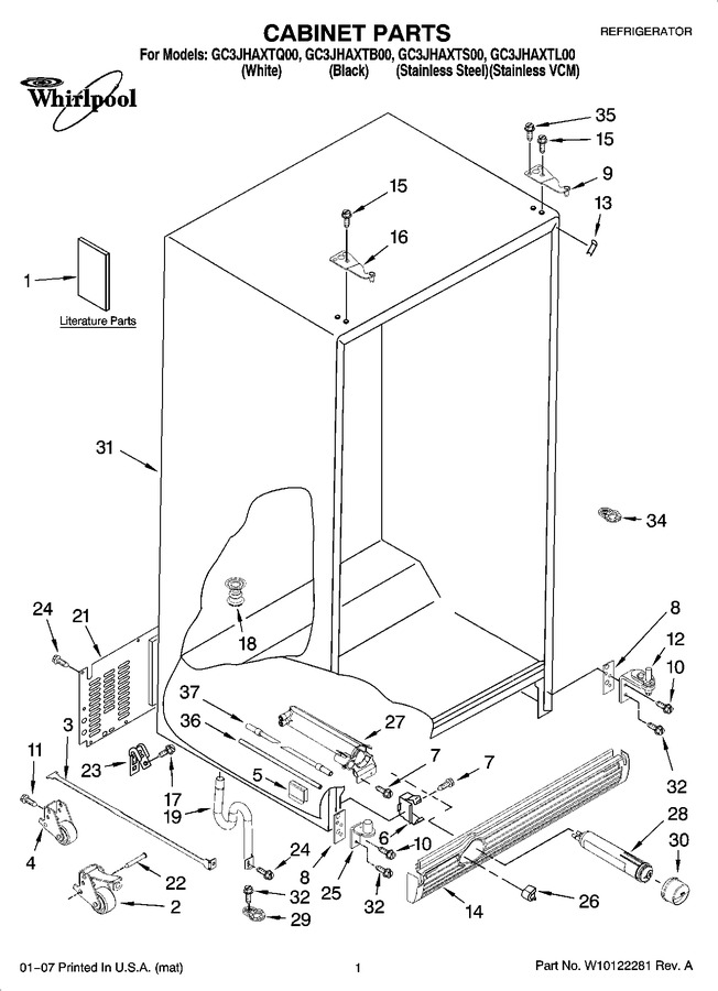 Diagram for GC3JHAXTB00