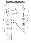 Diagram for 05 - Motor And Ice Container Parts