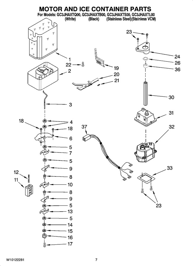 Diagram for GC3JHAXTB00