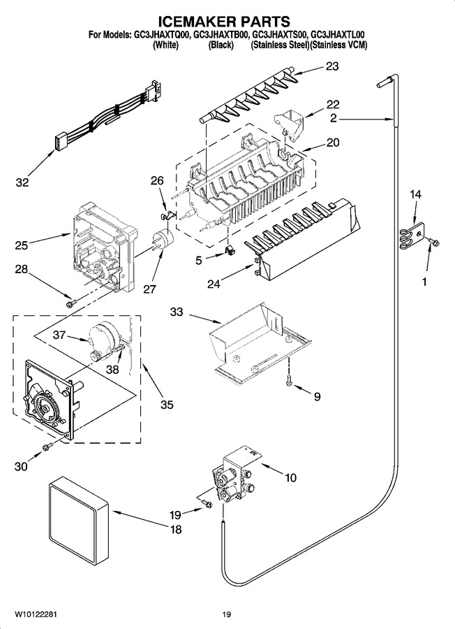 Diagram for GC3JHAXTB00