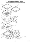 Diagram for 03 - Refrigerator Shelf Parts