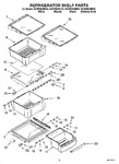 Diagram for 03 - Refrigerator Shelf Parts