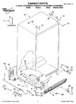 Diagram for 01 - Cabinet Parts